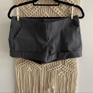 Dark grey shorts size medium